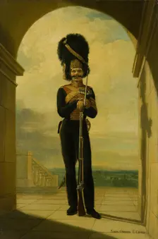 Portrait of Yegor Getgort (Etgort) (1788-1857), 1828. Creator: George Dawe