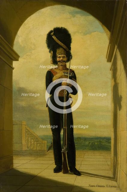 Portrait of Yegor Getgort (Etgort) (1788-1857), 1828. Creator: George Dawe.