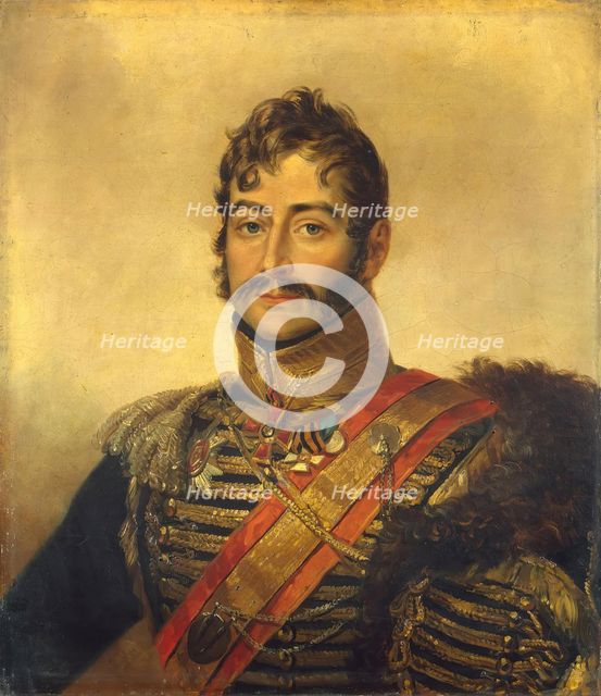 Portrait of Yegor I. Meller-Zakomelsky (1767-1830), 1823. Creator: George Dawe.