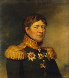 Portrait of Yegor M. Pillar (1767-1830), 1822. Creators: George Dawe, Workshop of George Dawe