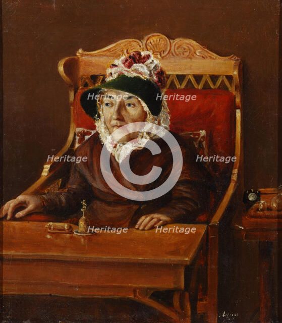 Portrait of Yekaterina Alexandrovna Arkharova, née Rimskaya-Korsakova (1755-1836), 1830s.