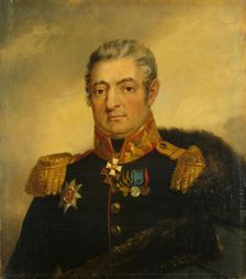 Portrait of Yeremey Ya. Savoini (1766-1836), 1824. Creators: George Dawe, Workshop of George Dawe