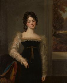 Portrait of Zofia née Czartoryska, Countess Zamoyska (1779-1837), 1st half of 19th century. Creator: Unknown