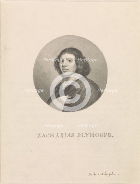 Portrait of Zacharias Blijhooft, 1823. Creator: Christiaen Kramm.