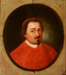 Portrait of Zbigniew Olesnicki (1389-1455) Debno Coat of Arms, Bishop of Krakow...between 1777-1788. Creator: Friedrich Kloss