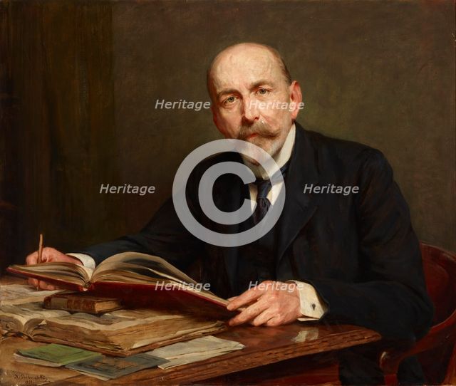Portrait of Zdzislaw Morawski, 1918. Creator: Kazimierz Pochwalski.