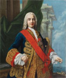 Portrait of Zenón de Somodevilla (1702-1781), 1st Marquess of Ensenada, c1750. Creator: Jacopo Amigoni
