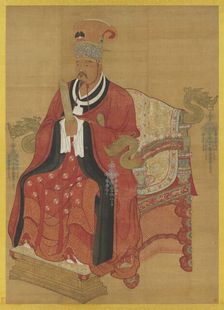 Portrait of Zhao Hongyin (899-956). Creator: Chinese Master