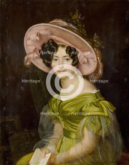 Portrait of Zinaida Volkonskaya, 1830. Creator: Orest Kiprensky.