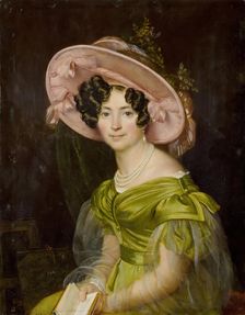 Portrait of Zinaida Volkonskaya, 1830. Creator: Orest Kiprensky