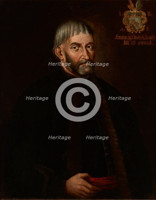 Portrait of Zyzemski, c1675. Creator: Unknown.