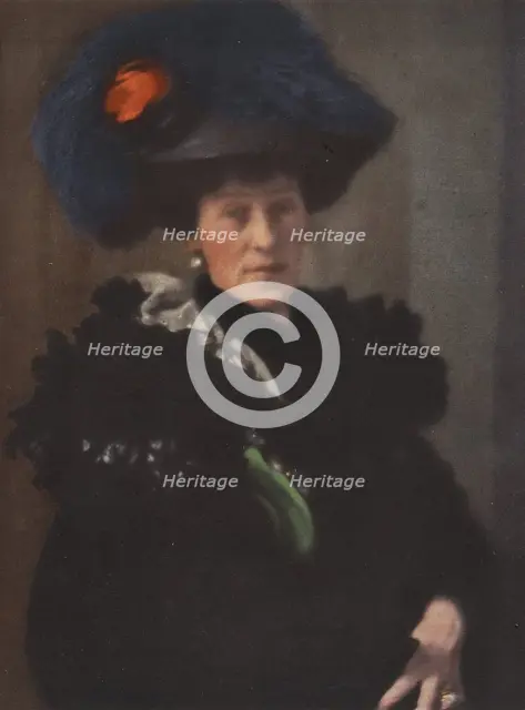 Portrait-Lady H., negative 1903; print 1908. Creator: Eduard J Steichen.