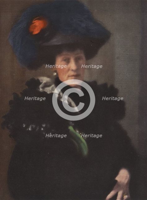 Portrait-Lady H., negative 1903; print 1908. Creator: Eduard J Steichen.