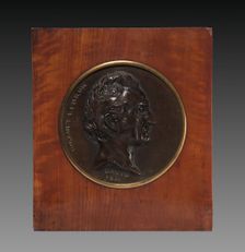 Portrait Medallion of Pigault-Lebrun, 1831. Creator: Pierre Jean David d'Angers (French, 1788-1856)