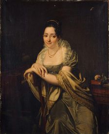 Portrait said to be of Armande Louise Mallet (1770-1822), wife Gersin, between 1770 and 1822. Creator: Unknown