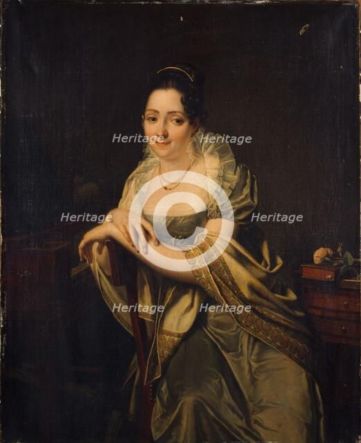 Portrait said to be of Armande Louise Mallet (1770-1822), wife Gersin, between 1770 and 1822. Creator: Unknown.