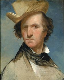 (Portrait Sketch of an Actor), ca. 1830. Creator: Unknown