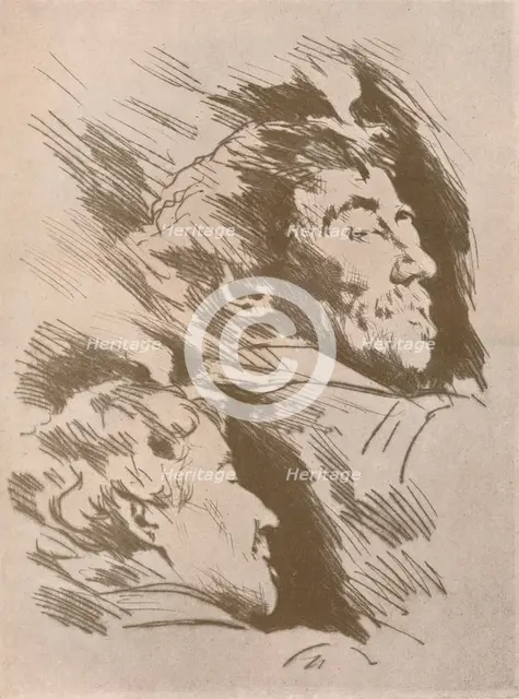 'Portrait Studies', c1880, (1904). Artist: Mortimer L Menpes.