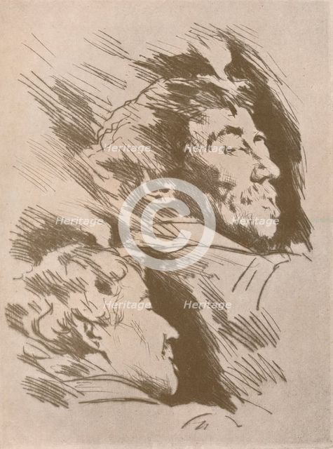 'Portrait Studies', c1880, (1904). Artist: Mortimer L Menpes.