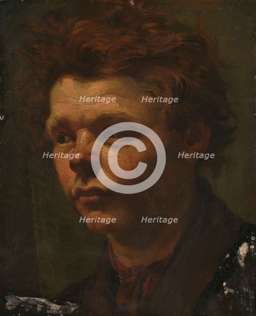 Portrait Study, 1856. Creator: Matthijs Maris.