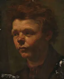 Portrait Study, 1856. Creator: Matthijs Maris