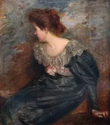 Portrait Study 1903-1904. Artist: Jacques Emile Blanche