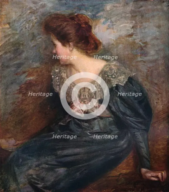 'Portrait Study', 1903-1904. Artist: Jacques Emile Blanche.