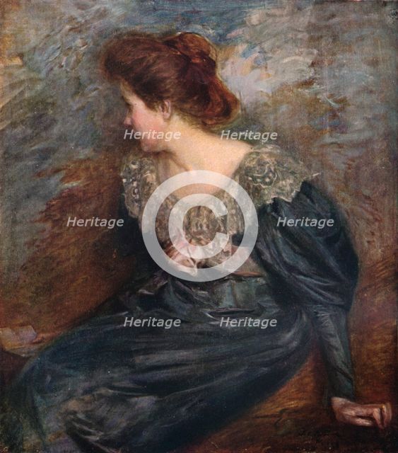 'Portrait Study', 1903-1904. Artist: Jacques Emile Blanche.