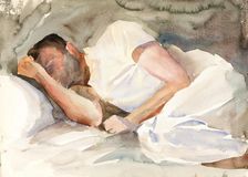 Portrait Study, ca. 1931. Creator: Thomas La Farge