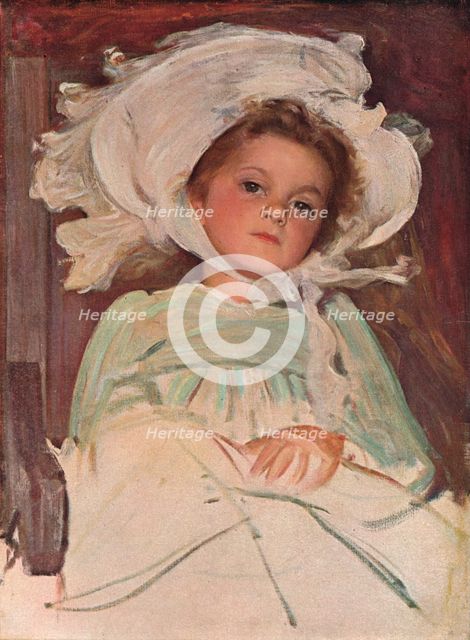 'Portrait Study', c1906. Artist: John Henry Frederick Bacon.
