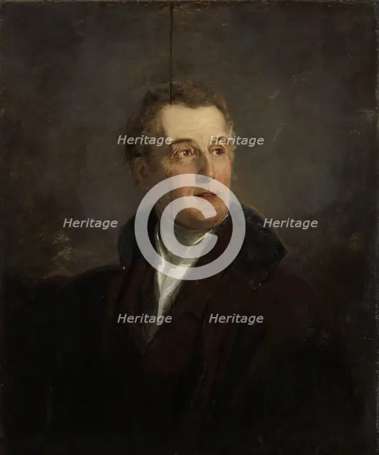 Portrait Study of Arthur Wellesley, Duke of Wellington, 1821. Creator: Nicolaas Pieneman.