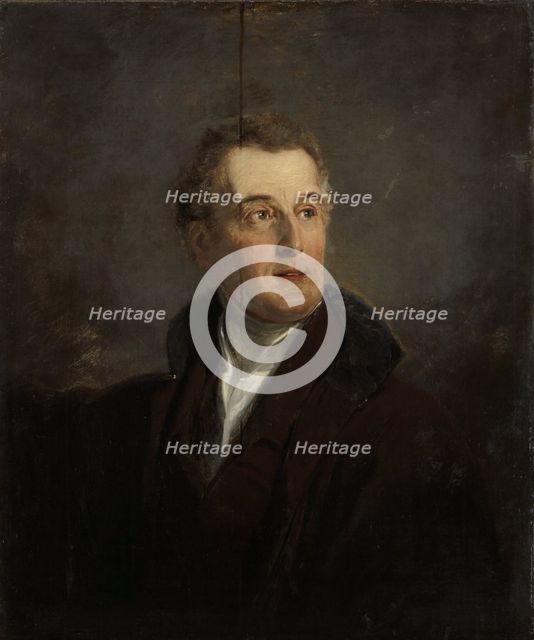 Portrait Study of Arthur Wellesley, Duke of Wellington, 1821. Creator: Nicolaas Pieneman.