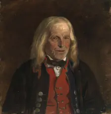 Portrait Study of the Farmer Jan Sandve[?], probably 1871. Creator: Adolph Tidemand