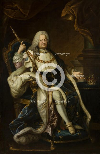 Portrait Stanislaus Leszczynski ( 1677-1766 ), 18th century. Creator: Unknown.