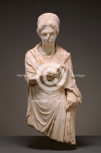 Portrait Statue of a Woman, about A.D. 120-130. Creator: Unknown.
