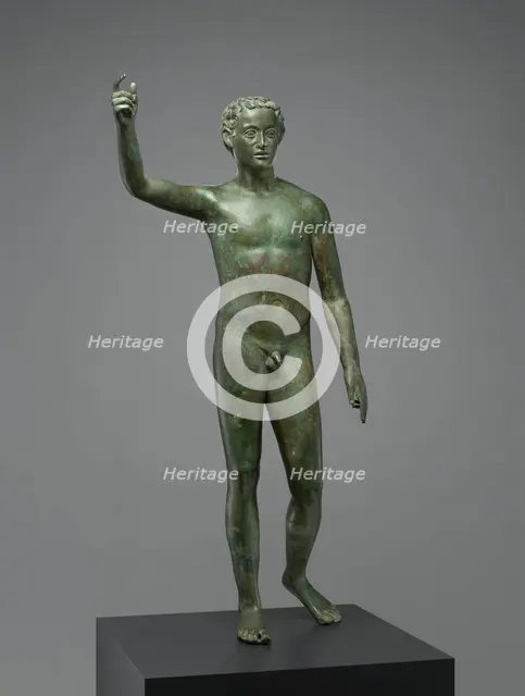 Portrait Statue of a Youth, A.D. 200-300. Creator: Unknown.