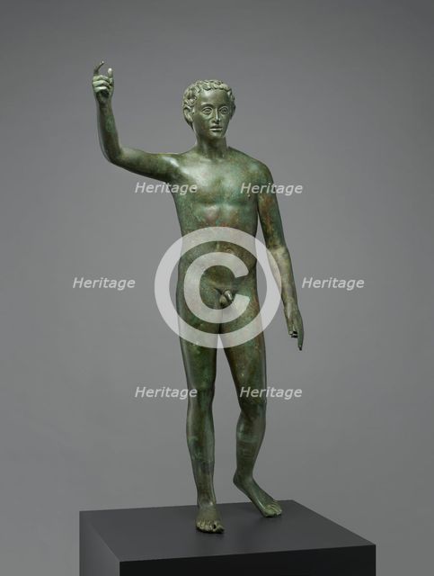 Portrait Statue of a Youth, A.D. 200-300. Creator: Unknown.