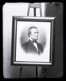 Portrait Painting of Fielding Bradford Meek (1817-1876), 1880s. Creator: United States National Museum Photographic Laboratory