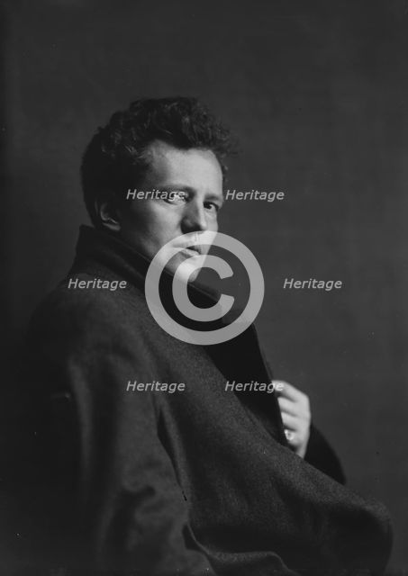 Portrait photograph of Arnold Genthe, between 1896 and 1942. Creator: Arnold Genthe.