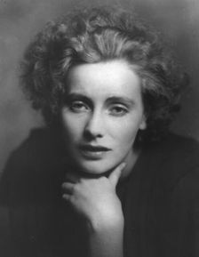 Portrait photograph of Greta Garbo, 1925 July. Creator: Arnold Genthe