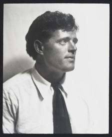 Portrait photograph of Jack London, between 1906 and 1916. Creator: Arnold Genthe