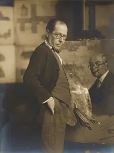 Portrait Photograph of Sir William Orpen, c1934. Creator: Unknown