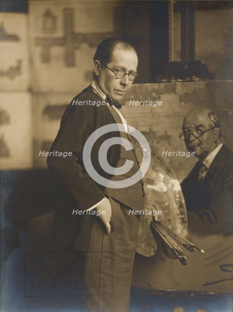 Portrait Photograph of Sir William Orpen, c1934. Creator: Unknown.