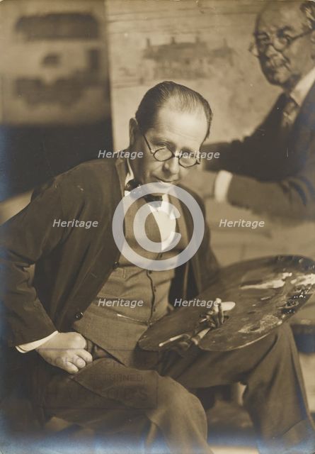 Portrait Photograph of Sir William Orpen, c1934. Creator: Unknown.