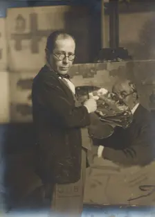 Portrait Photograph of Sir William Orpen, c1934. Creator: Unknown