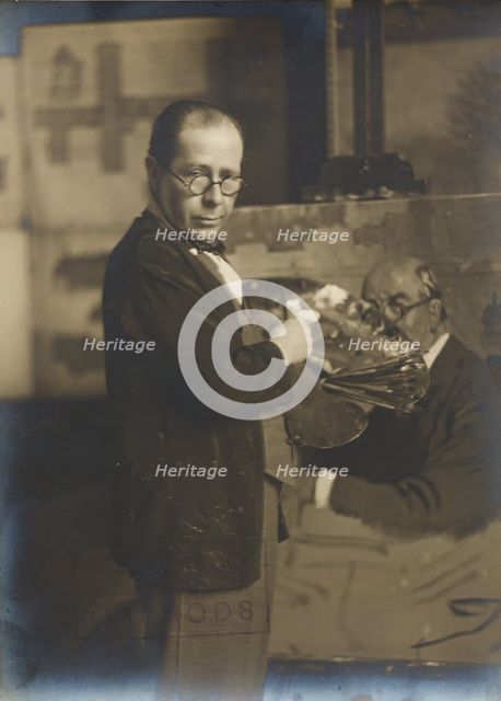 Portrait Photograph of Sir William Orpen, c1934. Creator: Unknown.