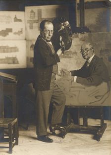Portrait Photograph of Sir William Orpen, c1934. Creator: Unknown