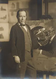 Portrait Photograph of Sir William Orpen, c1934. Creator: Unknown
