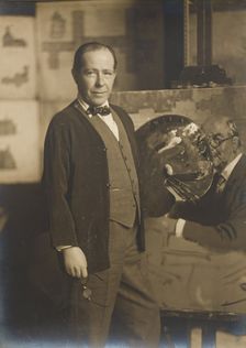 Portrait Photograph of Sir William Orpen, c1934. Creator: Unknown