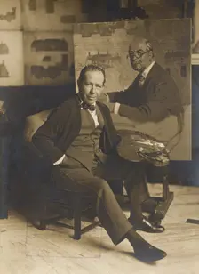 Portrait Photograph of Sir William Orpen, c1934. Creator: Unknown